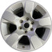 18" DODGE 1500 PICKUP 19 , 18x8 , , 5 spoke , opt WBB Original OEM Wheel Rim - Front View