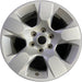 18" DODGE 1500 PICKUP 19 6 lug 18x8 aluminum 5 spoke opt WBB Original OEM Wheel - Front View