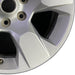 18" DODGE 1500 PICKUP 19 6 lug 18x8 aluminum 5 spoke opt WBB Original OEM Wheel - Close-Up Detail