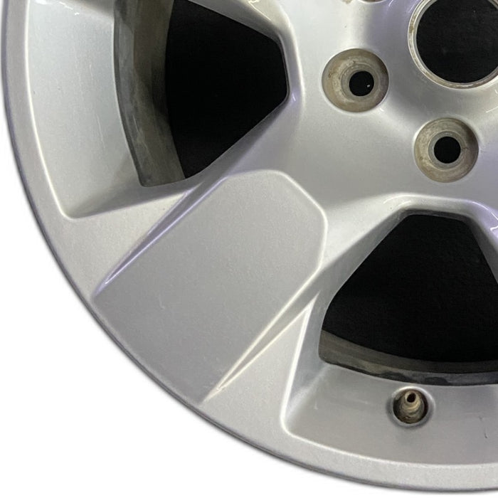 18" DODGE 1500 PICKUP 19 6 lug 18x8 aluminum 5 spoke opt WBB Original OEM Wheel - Back View