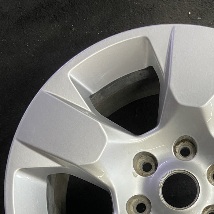 18" DODGE 1500 PICKUP 19 6 lug 18x8 aluminum 5 spoke opt WBB Original OEM Wheel - Side Profile