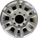 17" SIERRA 2500 PICKUP 20-24 17x7.5, aluminum Original OEM Wheel Rim - Front View