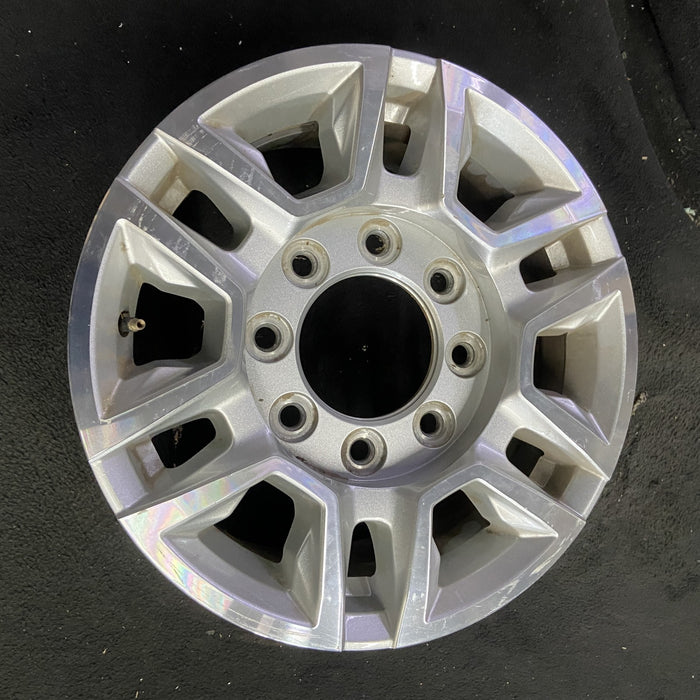 17" SIERRA 2500 PICKUP 20-24 17x7.5, aluminum Original OEM Wheel Rim - Side Profile