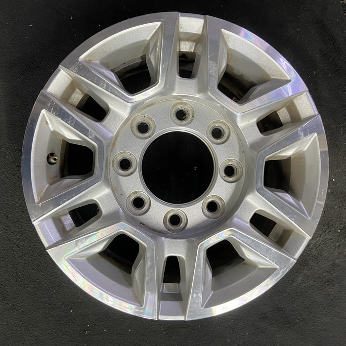 17" SIERRA 2500 PICKUP 20-24 17x7.5, aluminum Original OEM Wheel Rim - Angle View