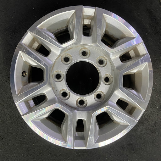 17" SIERRA 2500 PICKUP 20-24 17x7.5, aluminum Original OEM Wheel Rim - Angle View