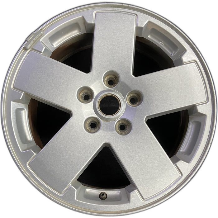18" WRANGLER 07-08 18x7.5, Original OEM Wheel Rim - Front View