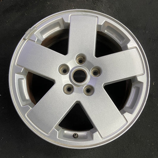 18" WRANGLER 07-08 18x7.5 5 spoke Original OEM Wheel Rim - Front View