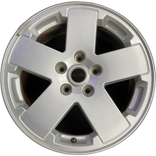 18" WRANGLER 07-08 18x7.5, Original OEM Wheel Rim - Front View