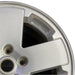 18" WRANGLER 07-08 18x7.5 5 spoke Original OEM Wheel Rim - Side Profile