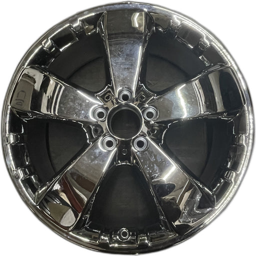 19" MERCEDES ML-CLASS 09 164 Type, ML350, 19x8, , arched fluted with 2 tabs - Front View