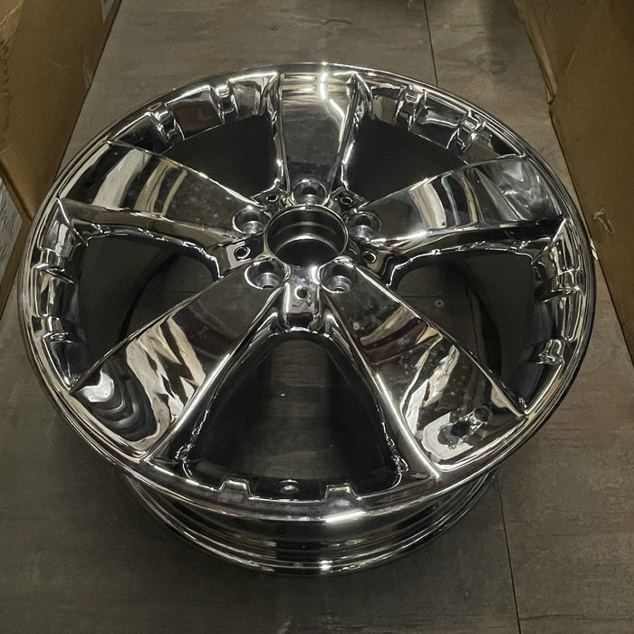 19" MERCEDES ML-CLASS 09 164 Type, ML350, 19x8, , arched fluted with 2 tabs - Side Profile