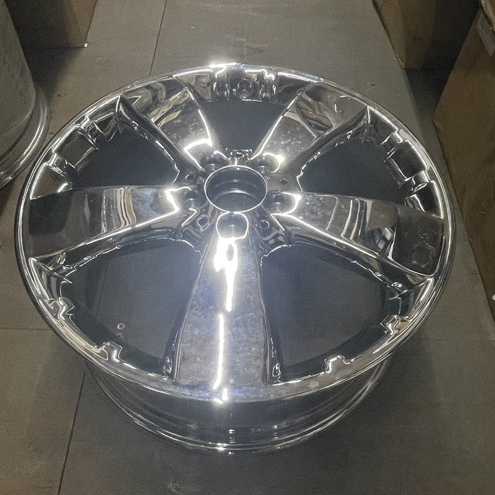 19" MERCEDES ML-CLASS 09 164 Type, ML350, 19x8, , arched fluted with 2 tabs - Close-Up Detail