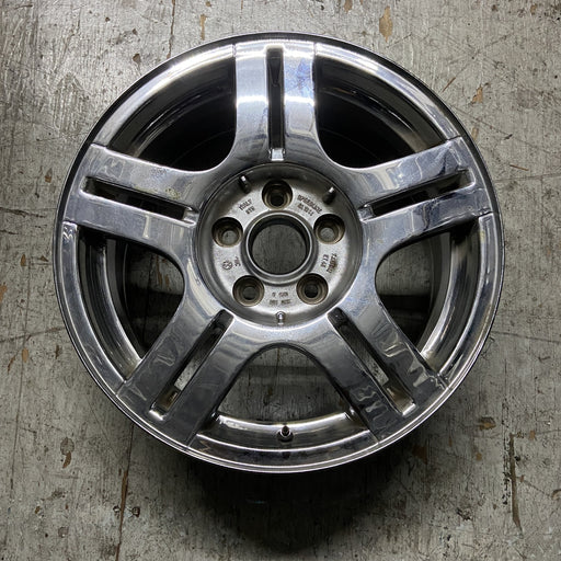 16" PASSAT 01 thru VIN 049999, 16x7, alloy, 5 double spoke Original OEM Wheel - Angle View