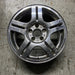 16" PASSAT 01 thru VIN 049999, 16x7, alloy, 5 double spoke Original OEM Wheel - Angle View