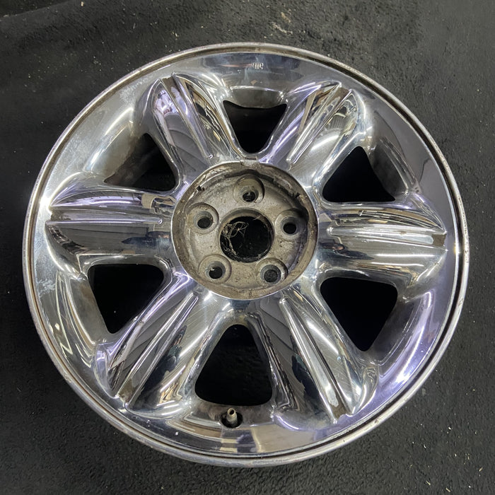 16" PT CRUISER 01 16x6, 6 spoke Original OEM Wheel Rim - Side Profile
