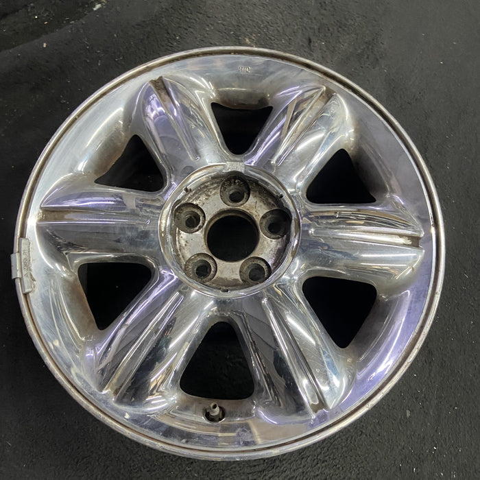 16" PT CRUISER 01 16x6, 6 spoke Original OEM Wheel Rim - Side Profile