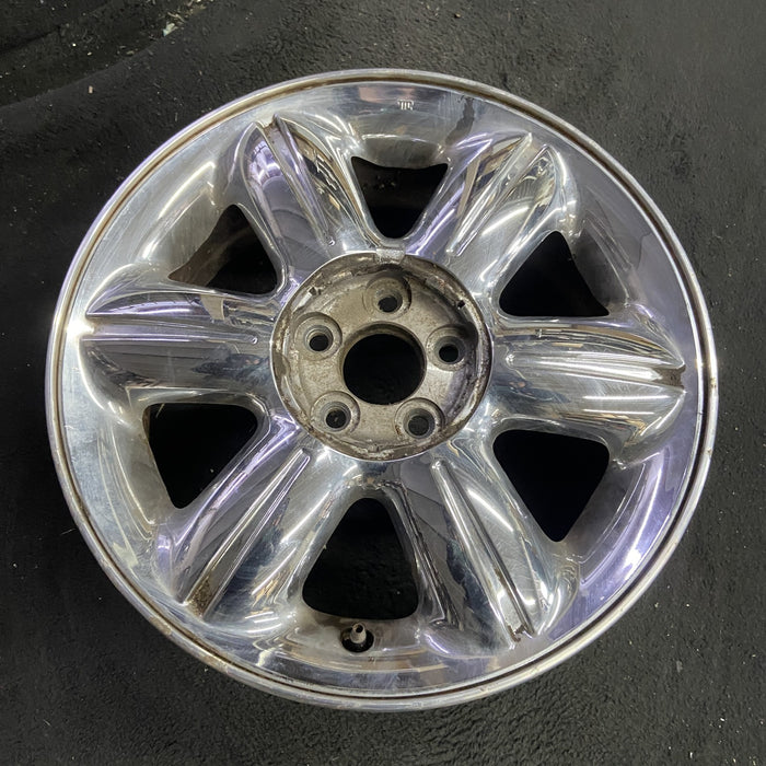 16" PT CRUISER 01 16x6, 6 spoke Original OEM Wheel Rim - Side Profile