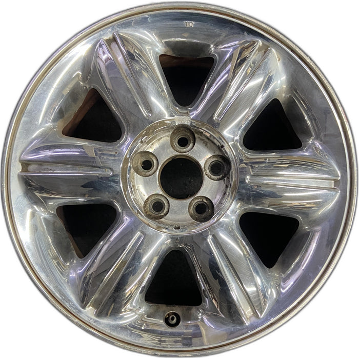 16" PT CRUISER 01 16x6, 6 spoke Original OEM Wheel Rim - Front View