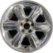 16" PT CRUISER 01 16x6, 6 spoke Original OEM Wheel Rim - Front View