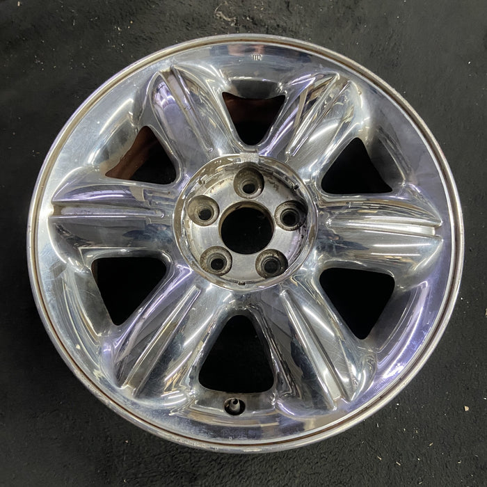 16" PT CRUISER 01 16x6, 6 spoke Original OEM Wheel Rim - Side Profile