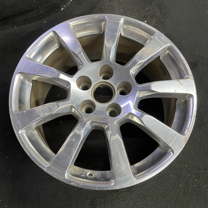 18" CTS 08 18x8.5 , , Original OEM Wheel Rim - Side Profile