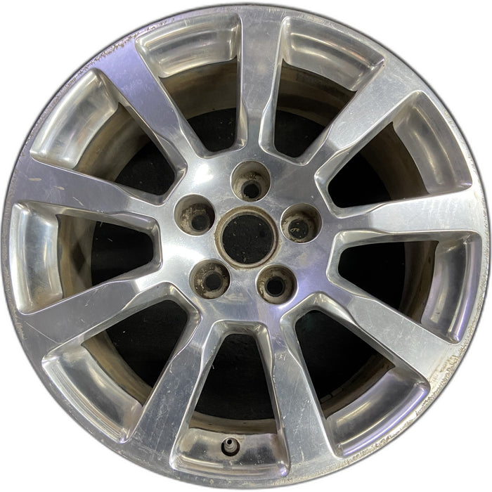 18" CTS 08 18x8.5 , , Original OEM Wheel Rim - Front View