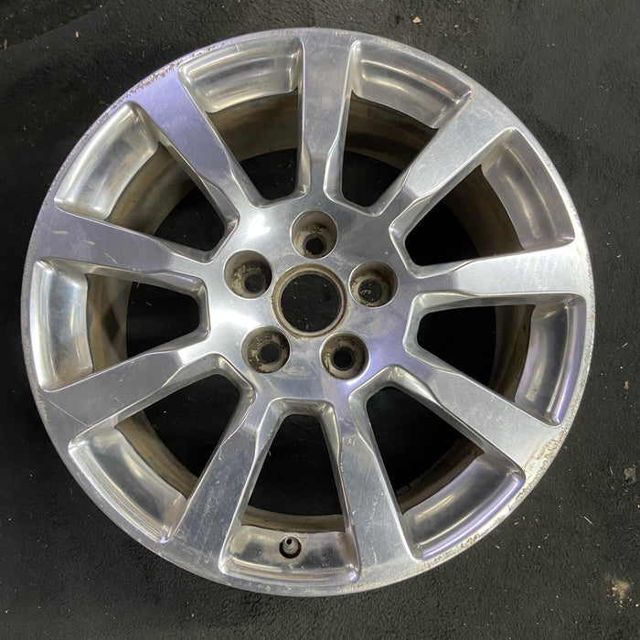 18" CTS 08 18x8.5 , , Original OEM Wheel Rim - Angle View