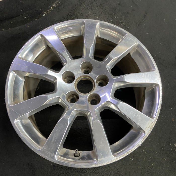 18" CTS 08 18x8.5 , , Original OEM Wheel Rim - Side Profile
