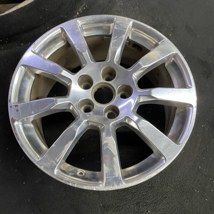 18" CTS 08 18x8.5 , , Original OEM Wheel Rim - Side Profile