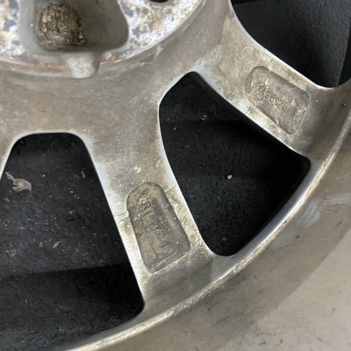 18" CTS 08 18x8.5 , , Original OEM Wheel Rim - Additional View
