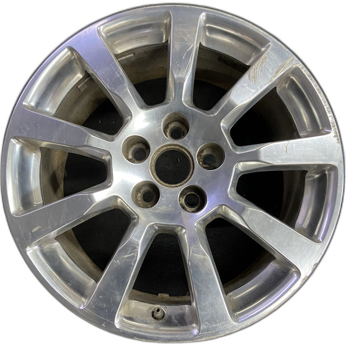 18" CTS 08 18x8.5 , , Original OEM Wheel Rim - Front View