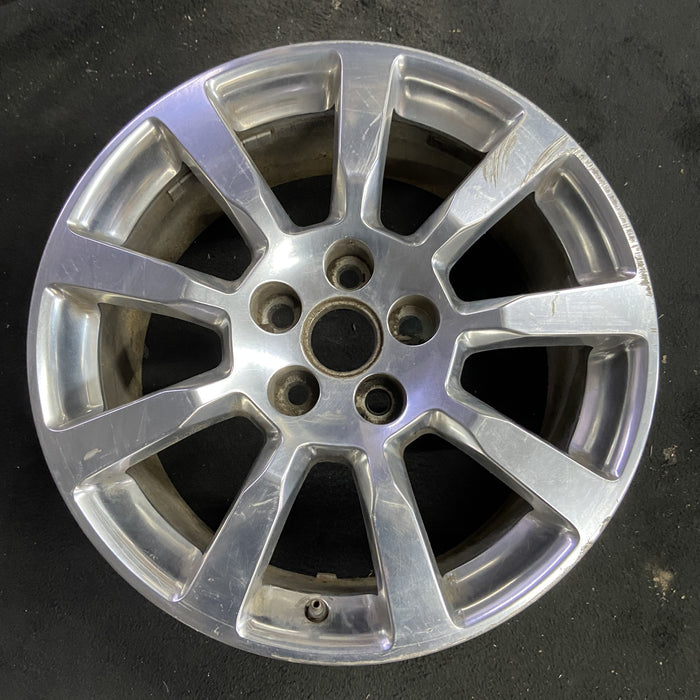 18" CTS 08 18x8.5 , , Original OEM Wheel Rim - Angle View