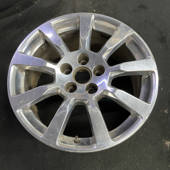 18" CTS 08 18x8.5 , , Original OEM Wheel Rim - Side Profile