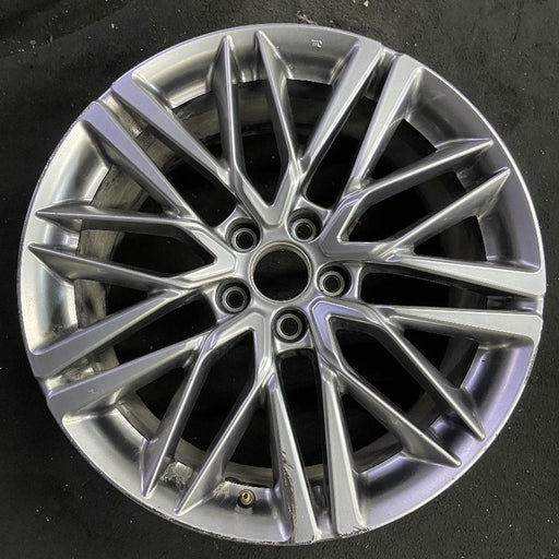 20" MDX 22-24 20x9 alloy 10 double spoke gray Original OEM Wheel Rim - Front View