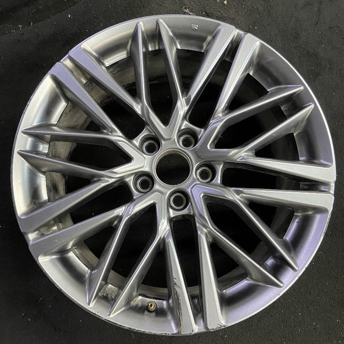 20" MDX 22-24 20x9 alloy 10 double spoke gray Original OEM Wheel Rim - Front View
