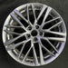 20" MDX 22-24 20x9 alloy 10 double spoke gray Original OEM Wheel Rim - Front View