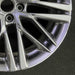 20" MDX 22-24 20x9 alloy 10 double spoke gray Original OEM Wheel Rim - Back View