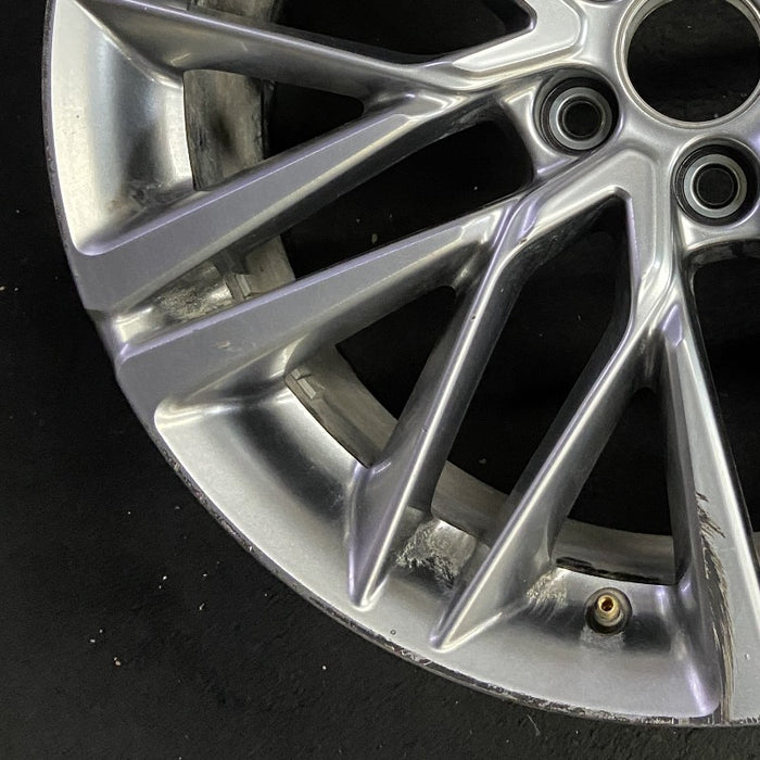 20" MDX 22-24 20x9 alloy 10 double spoke gray Original OEM Wheel Rim - Additional View