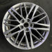 20" MDX 22-24 20x9 alloy 10 double spoke gray Original OEM Wheel Rim - Front View