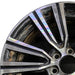 22" LEXUS LX600 22-24 22x8 alloy 6 V spoke machined Original OEM Wheel Rim - Angle View