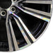 22" LEXUS LX600 22-24 22x8 alloy 6 V spoke machined Original OEM Wheel Rim - Close-Up Detail