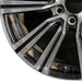 22" LEXUS LX600 22-24 22x8 alloy 6 V spoke machined Original OEM Wheel Rim - Back View