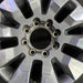 20" SILVERADO 2500 PICKUP 21-23 20x8.5 10 spoke machined gray opt Q86 dark gray - Angle View