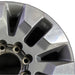 20" SILVERADO 2500 PICKUP 21-23 20x8.5 10 spoke machined gray opt Q86 dark gray - Side Profile