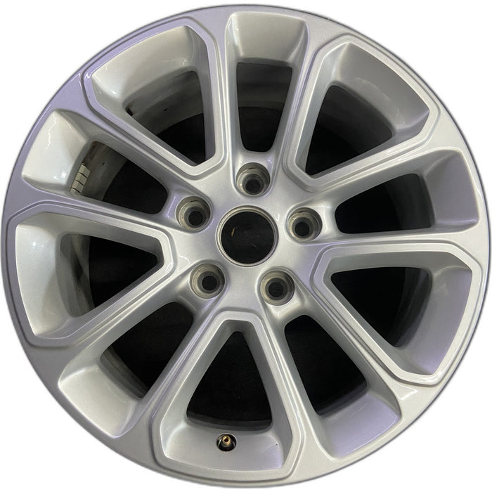 18" GRAND CHEROKEE 14 18x8, aluminum, Original OEM Wheel Rim - Front View