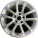 18" GRAND CHEROKEE 14 18x8, aluminum, Original OEM Wheel Rim - Front View