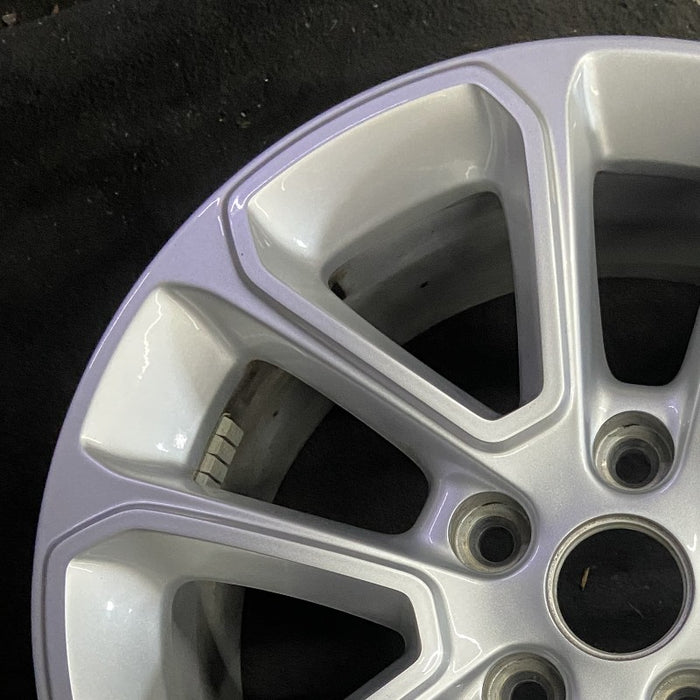 18" GRAND CHEROKEE 14 18x8 aluminum opt WPK Original OEM Wheel Rim - Side Profile