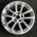 18" GRAND CHEROKEE 14 18x8, aluminum, Original OEM Wheel Rim - Angle View