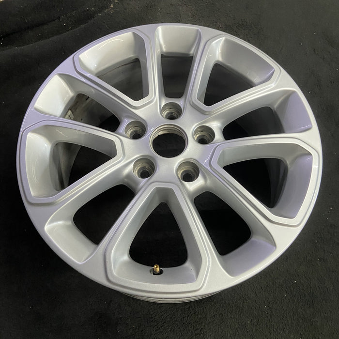 18" GRAND CHEROKEE 14 18x8, aluminum, Original OEM Wheel Rim - Side Profile
