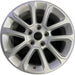 18" GRAND CHEROKEE 14 18x8 aluminum opt WPK Original OEM Wheel Rim - Front View